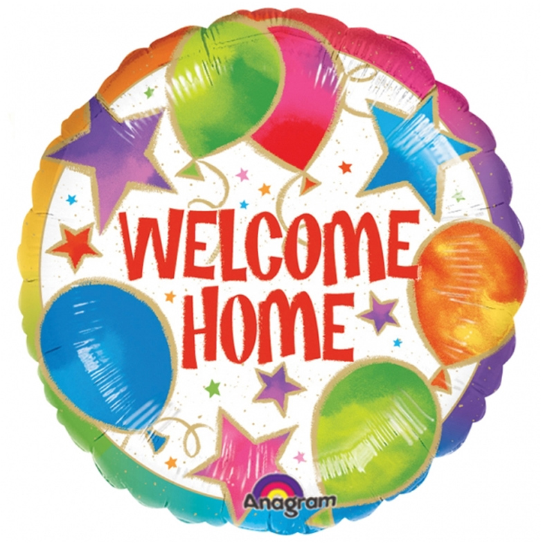 Buy & Send Welcome Home 18 inch Foil Balloon